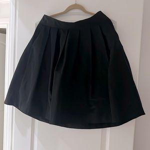 Taffeta black skirt